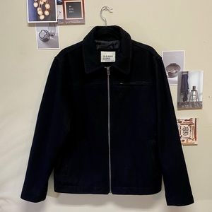 Old Navy Mens Black "Classic Wool" Coat Size M